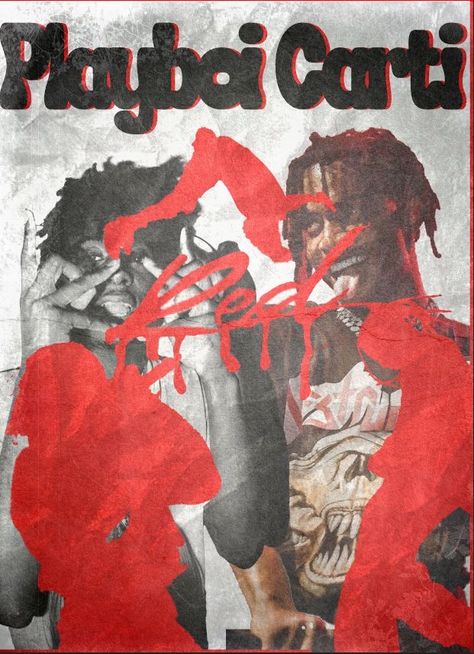 Carti Poster Prints, Music Artist Poster Prints, Y2k Pics For Wall, Posters Artists, Playboi Carti Poster, Carti Poster, Playboi Carti Aesthetic, Music Artist Poster, Y2k Poster