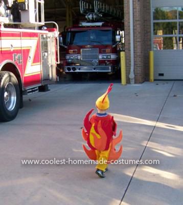 Coolest Firetruck, Fireman and Flame Couple Costume 12: Our son Matthew (5) needed new rain boots for school.  My wife took him shopping, and they came home from the store with the black and red fireman boots. Diy Fireman Costumes, Boots For School, Theme Costumes, Fire Costume, Fireman Costume, Fireman Party, Firefighter Costume, Twin Halloween Costumes, Costumes For Halloween