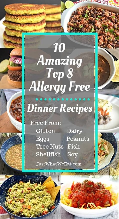 Soy Free Dairy Free, Allergen Free Recipes, Soy Free Recipes, Nut Free Recipes, Gluten Free Egg Free, Egg Free Recipes, Dairy Free Eggs, Allergy Free Recipes, Allergy Friendly Recipes