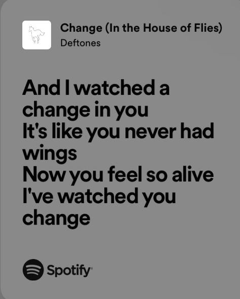 Deftones Lyrics, Deftones Change, Deftones Tattoo, Spotify Ideas, Elizabeth Young, Vibes Poster, Rock Aesthetic, Poster Wallpaper, Aesthetic Vibes