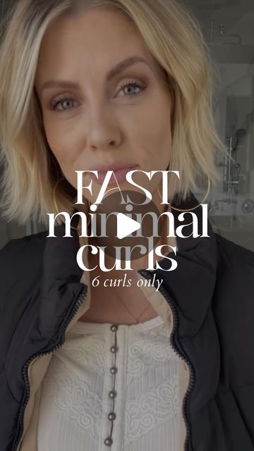 Loose Waves Short Hair, Flat Iron Curls Short Hair, Curling Fine Hair, Jocelyn Mcclellan, Lob Haircut Layered, Short Hair Waves, Beach Curls, Fast Hair, Flat Iron Curls