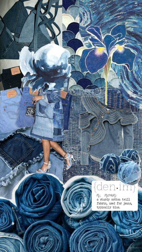 Denim Moodboard, Denim Collage, Collection Moodboard, Denim Aesthetic, Water And Sanitation, Mood Board Fashion, Denim Collection, Cute Jeans, Create Collage