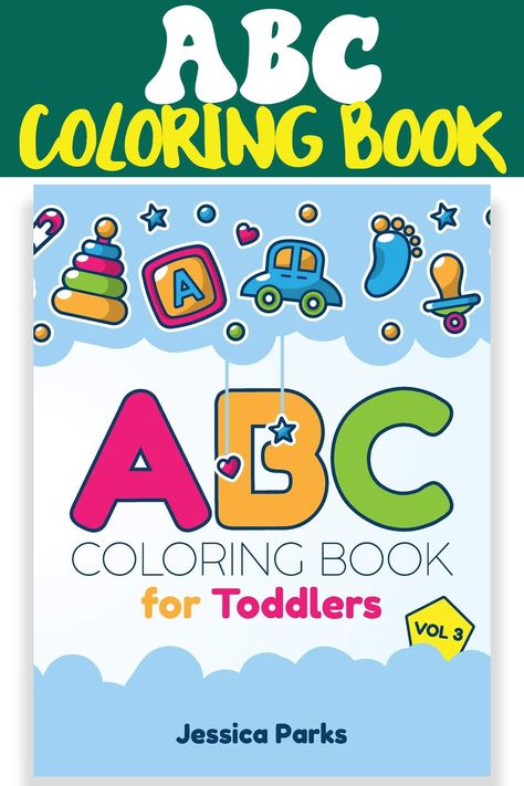 Looking for hours of coloring fun? Toddler Coloring Book offers positive and engaging coloring activities, practices fundamental skills, enhances letter and number recognition, helps broaden vocabulary, stimulates creativity, promotes relaxation, helps improve fine motor skills and eye-hand coordination, and so much more. Artic Animal Crafts, Animal Crafts For Toddlers, Winter Crafts For Kids Preschool, Coloring Book Cover, Abc Coloring Book, Book Cover Page, Coloring Activities, Toddler Coloring Book, Abc Coloring