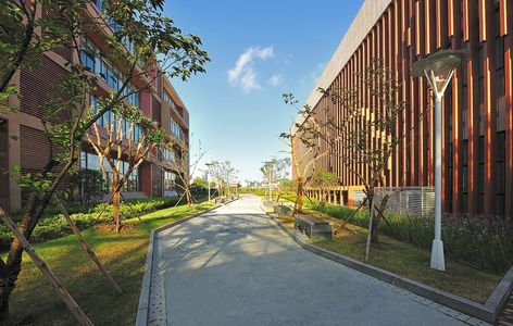 Innovative School Design, School Building Design, American High School, School Yard, School Building, Yard Design, Trik Fotografi, New Town, School Architecture