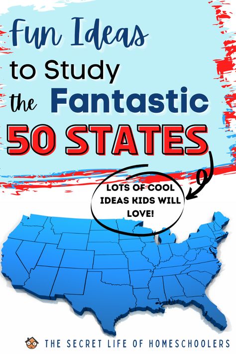 Usa Geography Activities, 50 States Activities, Learning States, United States Geography, Nifty 50, Enrichment Projects, Geography For Kids, Geography Activities, States And Capitals