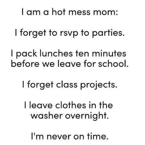 Also a work in progress Hot Mess Mom, That's Me, Summer Quotes, Pack Lunch, A Work In Progress, Hot Mess, Work In Progress, Mom Life, Quotes