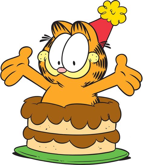 Happy Birthday!....❤️ Garfield Happy Birthday Wishes, Garfield Party, Garfield Birthday Party Decoration, Cartoon Wallpaper Garfield, Garfield Birthday, Garfield Wallpaper, Garfield Christmas, Kat Diy, Garfield Pictures