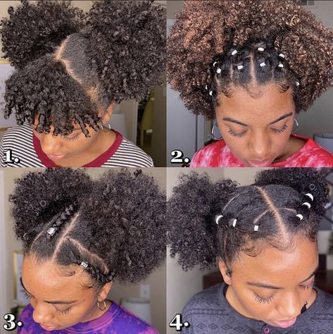 It’s the natural hair versatility for us 😍. Check out 40 more easy natural hair styling ideas for Black women. Cute Simple Hairstyles Natural Hair, Natural Hairstyles For Afro Hair, Hair Ideas For 4c Hair, Easy Natural Hairstyles For Black Women Do It Yourself, Hairstyles For Afro Hair Ideas, Simple Natural Hairstyles Black Women 4c, Natural Hairstyles For Back To School, Simple Natural Hairstyles For Black Women, Natural Hair Styles For Short Hair Black Women