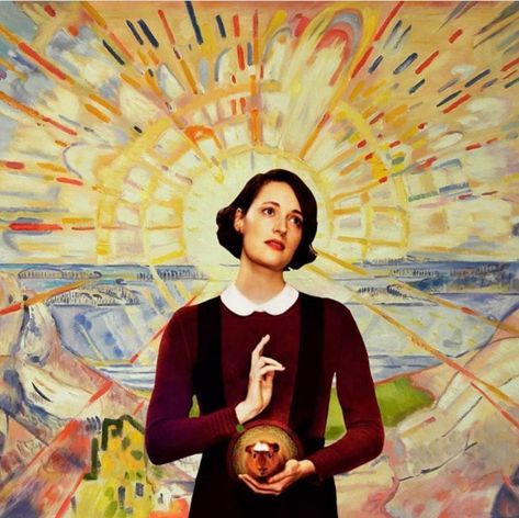 Polly Nor Art, This Is A Love Story Fleabag, Fleabag Stills, Claire Fleabag, Fleabag Aesthetic, Fleabag Art, I Love Cinema, Jane Eyre, Film Posters