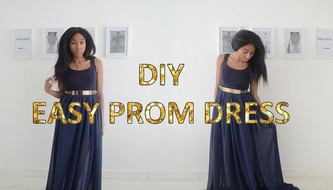 Diy Gown, Diy Prom Dress, Easy Upcycle, Prom Dress Gown, Diy Prom, Prom Dresses 2016, Prom Dresses Gowns, Dress 2016, Dress Tutorials