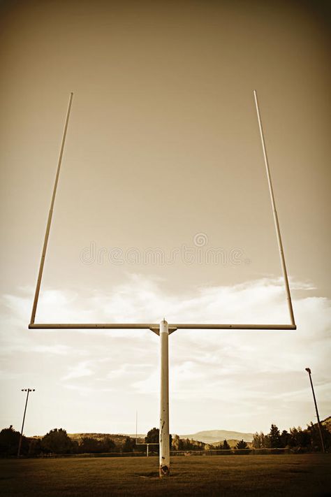 Football Field Goal Posts vintage. Football field goal posts in a vintage, rusti #Sponsored , #Affiliate, #affiliate, #Goal, #Football, #posts, #Posts Field Goal Post, Goal Football, About Football, Hoop Dreams, Branding Business, Low Angle, Field Goal, Business Card Branding, Football Field