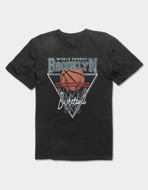 Brooklyn Basketball Distressed Unisex Tee. Large Graphic On Front. Crew Neck. Short Sleeve. 100% Cotton. Machine Wash.this Item Is Unisex Fit And Sizing.this Item Is Made To Order And May Take A Few Extra Days To Process. All Other Products In Your Order Will Be Shipped Separately. Basketball Team Shirt Designs, Track Tshirt Designs, Basketball School Shirts, Senior Basketball Shirts Design, High School Team Shirts, Basketball Team Shirts Design, High School Basketball Shirts, Basketball Team Shirts, College Shirt Design