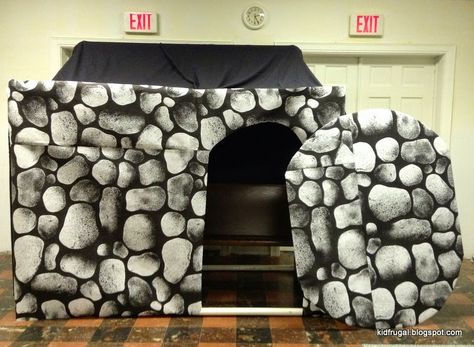 Easter Tomb, The Empty Tomb, Easter Play, Easter Lessons, Empty Tomb, Vbs Themes, Easter Event, Resurrection Sunday, Ministry Ideas