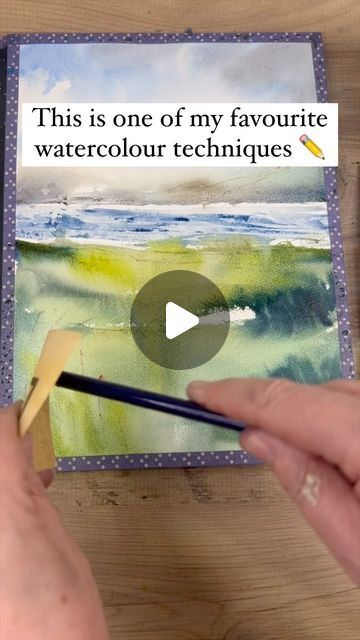 Salt Art Painting Watercolor Techniques, Tiny Watercolor Paintings, Salt Watercolor, Christian Watercolor, Rice Art, Wet Watercolor, Watercolor Pencils Techniques, Learning To Paint, Salt Art