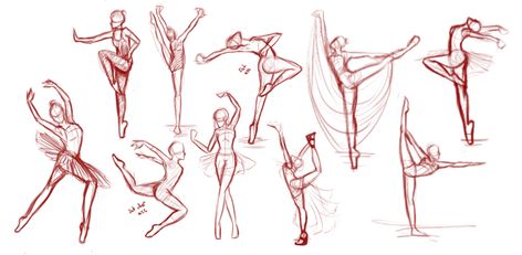 Ballet Poses by LadyOrchiid Dancing Poses Drawing, Ballet Dancer Drawing, Dancing Sketch, Dancing Drawing, Dancer Drawing, Ballet Drawings, Dancing Poses, Modele Pixel Art, Dancing Drawings