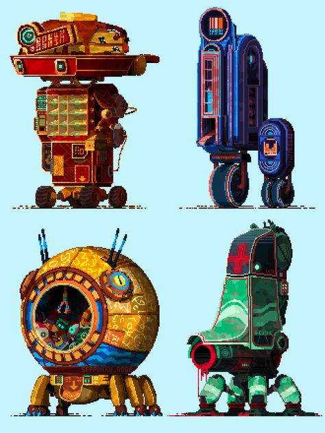 Cyberpunk vending machines IV GIF, Kenze Wee on ArtStation at https://www.artstation.com/artwork/ZGwy0m Sci Fi Pixel Art, Pixel Cyberpunk, Cyberpunk Gif, Solarpunk Aesthetic, Science Fiction Art Retro, Cool Pixel Art, Arte Robot, Cyberpunk Aesthetic, Vie Motivation