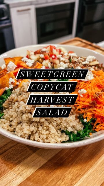 Daily Harvest Copycat Recipes, Sweetgreen Salad Recipes, Daily Harvest, Yummy Fall Recipes, Harvest Salad, 2 Year Anniversary, Fall Recipe, Harvest Recipes, With My Friends