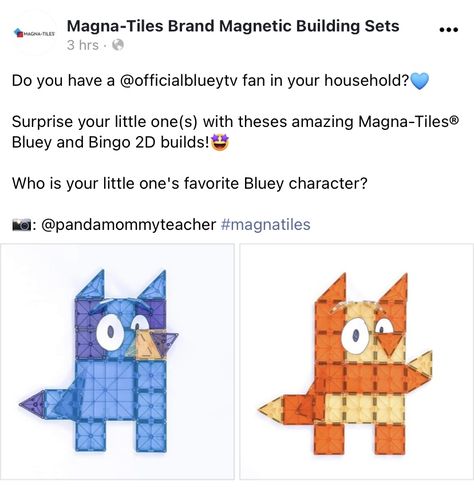 2d Magnatiles, Magnatiles Fish, Easy Magnatile Ideas, Simple Magnatiles Ideas, Magnatiles Ideas Printable, Magnatile Storage, Magnatiles Storage, Magnatiles Ideas For Kids, Magnatile Builds