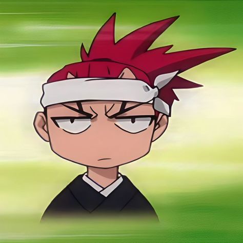 Renji Abarai Funny, Renji Abarai Pfp, Abarai Renji Icons, Renji Icons, Renji Abarai Icon, Renji Bleach, Bleach Pfp, Bleach Renji, Abarai Renji