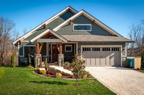 Happy Earth Day From James Hardie | Blog | James Hardie Green Siding, Exterior Siding Colors, Siding Styles, Hardie Board, Craftsman Style Bungalow, Siding Ideas, Hardie Siding, Farmhouse Architecture, James Hardie