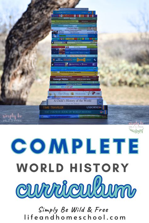 This in-depth world history curriculum is awesome for book loving children! So many awesome history books with illustrations -- perfect for homeschooling! Teaching Us History, Kindergarten Homeschool Curriculum, Homeschool Preschool Curriculum, Learning A Second Language, Homeschool Books, History Curriculum, Social Studies Elementary, Homeschool Elementary, History Timeline