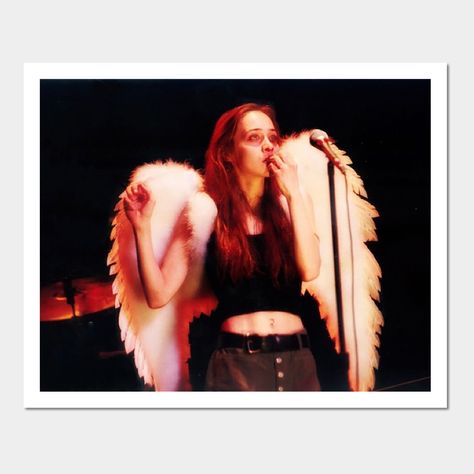 Hair, Fiona Apple, An Angel, Angel Wings, A Woman, Singing, Angel, Red