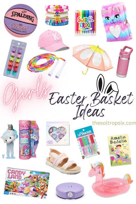 Practical Easter Basket Ideas For Kids, Easter Basket Ideas For Teens, Easter Basket Gift Ideas, Teen Easter Basket, Basket Gift Ideas, Gift Ideas For Boys, Creative Easter Baskets, Boys Easter Basket, Girls Easter Basket