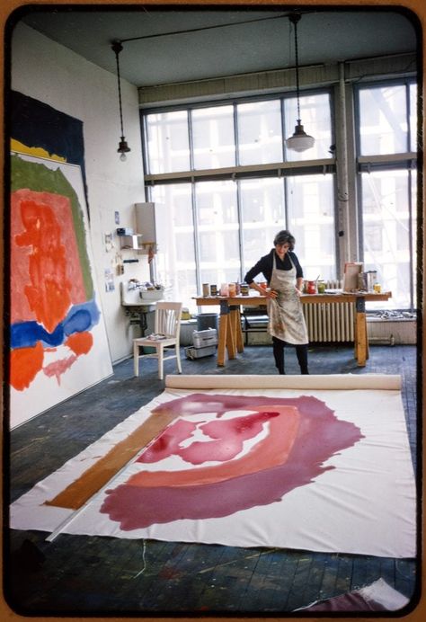 A Landmark Show Puts Helen Frankenthaler’s Masterpieces in Dialogue With Pollock and Rothko Helen Frankenthaler Paintings, Frankenthaler Paintings, Abstract Art Paintings Acrylics, Helen Frankenthaler, Social Art, Tech Art, Event Exhibition, Floor Art, Contemporary Modern Art