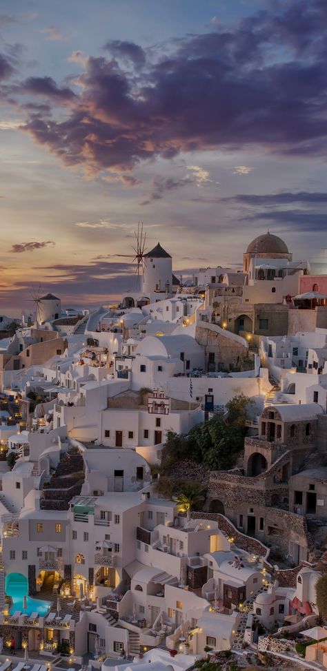 Santorini Greece Aesthetic Wallpaper, Northern Lights Wallpaper Iphone, Iphone Wallpaper Travel, Northern Lights Wallpaper, Greece Wallpaper, Scenic Pictures, Cute Summer Wallpapers, Greece Holiday, Dream Travel Destinations