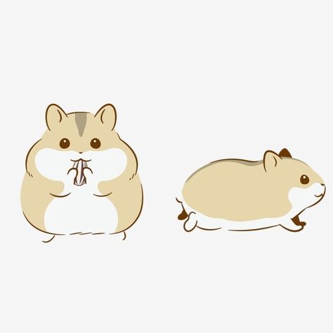 Cute Hamster Illustration, Hamster Illustration Cute, Hamster Character Design, Hamster Illustration, Hamster Art, Christmas Hamster, Hamster Cartoon, Raccoon Illustration, Draw Logo