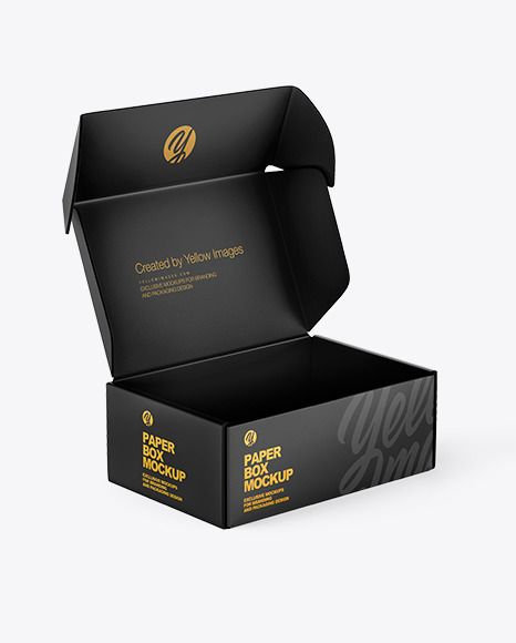 Black, Design, Packaging, Mock Up, Box Mockup, Black Box, Paper Box, Box Design, Mockup