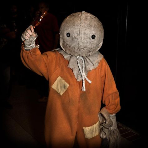 My Sam Costume (Trick 'r Treat) | RPF Costume and Prop Maker Community Sam Trick R Treat Costume, Trick R Treat Costume, Sam Halloween Costume, Sam From Trick Or Treat, Slasher Costume, Slasher Killers, Trick Or Treat Sam, Trick R Treat Sam, Voodoo Doll Costume