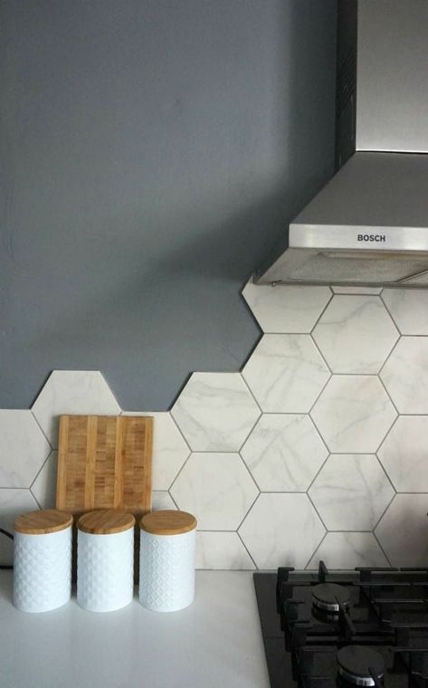 Modern Kitchen Wall Tiles Design ideas 2023 | Ceramic Kitchen Wall Tiles | Mosaic Kitchen Wall Tiles| Home Decor Ceramic Tile Kitchen, Modern Kitchen Backsplash, Model Dapur, Kitchen Tiles Design, Tile Kitchen, Kitchen Splashback, Tiles Design, Kitchen Wall Tiles, Hexagon Tiles