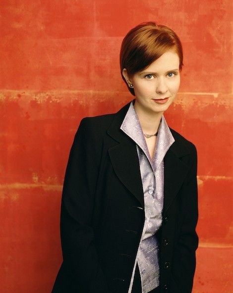 7 Feminist Halloween Costume Ideas Walter White Costume, Feminist Halloween Costumes, Miranda Hobbes, Cynthia Nixon, Amazing Halloween Costumes, Mullet Wig, Blonde Bangs, White Costumes, Celebrity Beauty