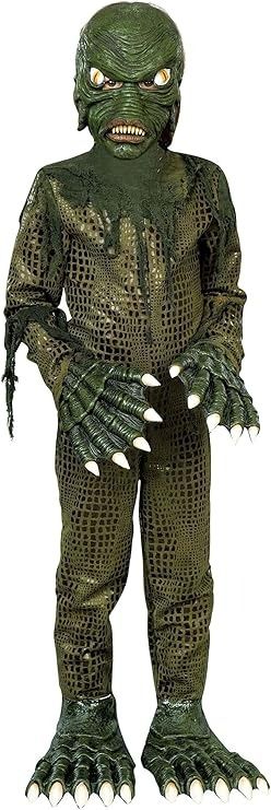 Amazon.com: Fun Costumes Swamp Monster Kid's Costume | Scary Monster | Medium : Clothing, Shoes & Jewelry Swamp Monster Costume, Monster Island, Swamp Monster, Tiki Oasis, Monster Costume, Swamp Creature, Monster Costumes, Devil Costume