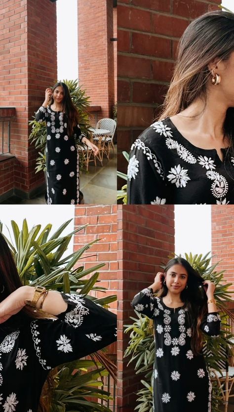 Kurti Instagram Post, Aesthetic Kurti Layout Ideas, Traditional Dress Aesthetic Pictures, How To Pose In Kurti, Picture Ideas In Kurti, Aesthetic Poses For Kurti, Kurti Photo Poses Aesthetic, Desi Aesthetic Collage Ideas, Collage Kurti Outfit