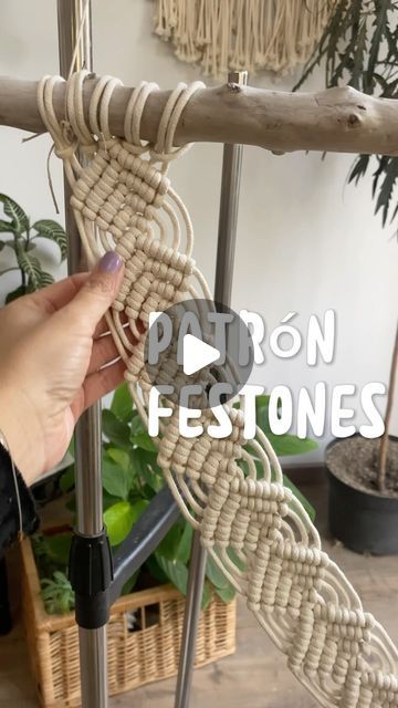 Macrame Astetic, Macrame Couture, Makrama Tutorial Videos, Partition Macrame, Mural Macrame, Macrame Mural, Decorative Knots, Macrame Tutorials, Macrame Knots Pattern