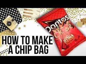 In this video I will show you how to make a potato chip bag that you can use for party favors or gifts. YOU WILL NEED: Your printed wrapper (on brochure pape... How To Make Personalized Chip Bags, Personalized Chip Bags Diy, Diy Chip Bags Party Favors, Chip Bags For Party, Chip Bag Diy, Diy Chip Bags, How To Make Chips, Personalized Chip Bags, Wrappers Diy