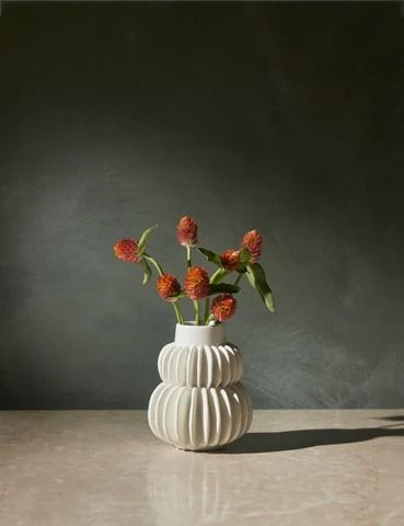 Finish your look and define your décor style with accents and objects tailored to your space. Shop home décor for baskets, vases, fragrances, and more. Cool Vases, Abstract Vases, Strawberry Cereal, Ceramic Pottery Vase, Unique Flower Vases, Mantel Mirrors, Ceramic Flower Vase, White Ceramic Vase, Vase Pottery