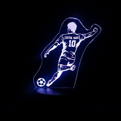 Football Lights Boy Rooms, Basketball Lamp, Personalized Football Gifts For Players, Football Lamp, Football Led Lamp, Personalised Night Light, 3d Led Lamp, Led Night Lamp, Engraved Earrings