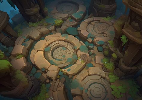 Temple Game, Yami Yami, Props Concept, Environment Props, Art Games, Casual Art, Level Design, Game Concept Art, Game Concept