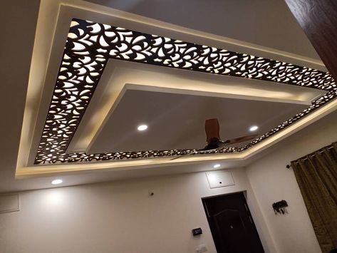 Cilling Design Interiors Ceilings, Ceiling Design With Two Fans, Pvc Designs For Bedroom, Living Room Fall Ceiling Design, Pvc Room Design, Fall Ceiling Designs For Living Room, Luxury Ceiling Design Living Room, Best False Ceiling Designs For Bedroom, Pvc Ceiling Design Living Rooms