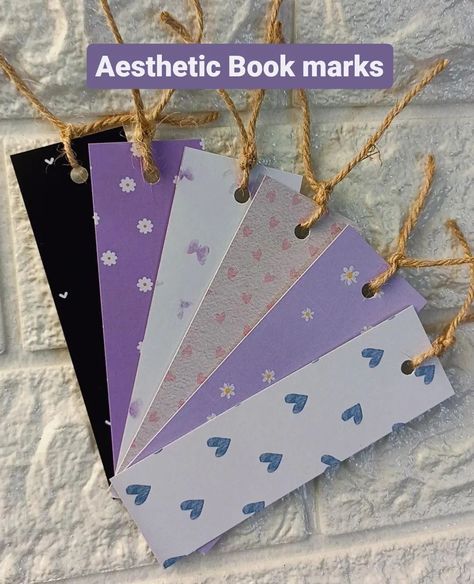 Aesthetic Bookmark 🔖💓 #aesthetic #aestheticrooms #aestheticbookmarks #bookmark #aesthetics #journal Index Aesthetic Ideas, Beautiful Book Marks Diy, Cute Bookmarks Design, Aesthetic Index Ideas, Different Types Of Bookmarks, Hand Made Bookmark, Custom Bookmarks Diy, Bookmark Craft Creative, Cute Bookmark Ideas Aesthetic