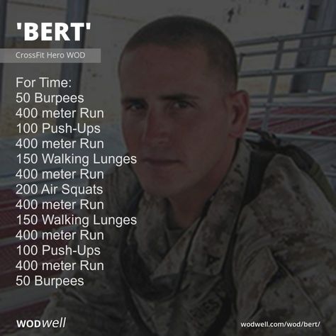 10 Highly Effective Running Workouts for CrossFit Athletes | BOXROX Crossfit Wod With Running, Hero Wod Crossfit Workout, Chipper Workout, Running Circuit, Wods Crossfit, Hero Workouts, Burpee Workout, Crossfit Workouts Wod, Hero Wod