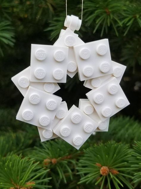 #Christmas Star Ornament #ChristmasIsComing  #christmasinterior #christmas19 #tree #Christmas #Christmastree #ChristmasDecor #Festive #festive #christmasgift #christmasiscoming Lego Organizer, Lego Christmas Ornaments, Lego Ornaments, Lego Christmas Tree, Lego Organization, Lego Christmas, Lego Diy, Organizer Ideas, Lego Activities