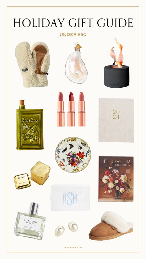 100 Best Gifts for Her That Are $50 or Under Francophile Gifts, Best Gifts Under 50, Xmas Gift Guide, Amazon Christmas Gifts, Luxury Birthday Gifts, Girly Christmas Gifts, Girls Gift Guide, Beauty Gift Guide, Budget Friendly Gift