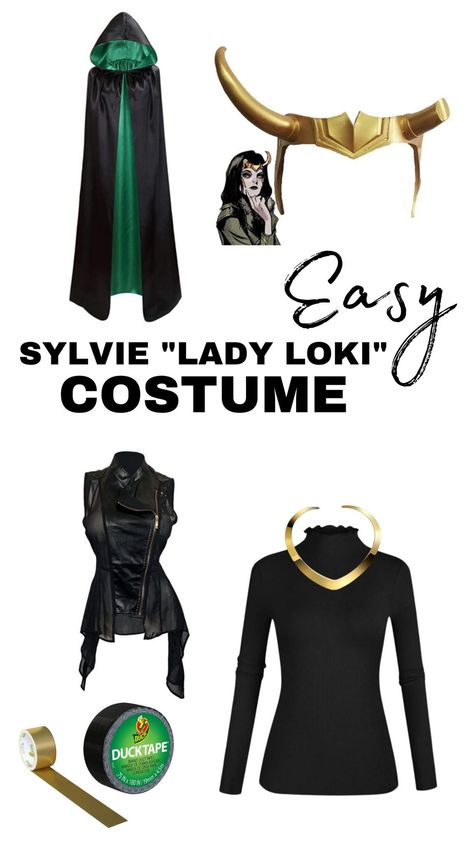 East DIY Marvel Themed Costumes for Halloween Using Regular Clothes All Things with Purpose Sarah Lemp 1 Lady Loki Costume Diy, Loki Diy Costume Women, Loki Cosplay Female Diy, Diy Sylvie Costume, Easy Loki Costume, Loki Halloween Costume Women Diy, Superheroes Halloween Costumes, Marvel Villains Costumes, Marvel Costumes Diy