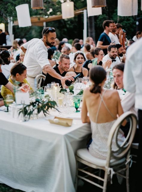 Dinner Photography, 35mm Film Wedding, Wedding Lunch, Super 8mm, Photojournalistic Wedding Photography, Ibiza Wedding, Best Of Friends, Reception Inspiration, Vogue Wedding