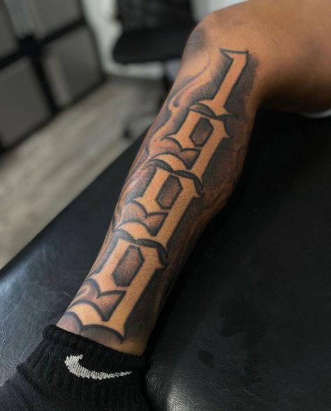 Calf Sleeve Tattoo, Simple Leg Tattoos, Arm Tattoos For Guys Forearm, Black Men Tattoos, Half Sleeve Tattoos Forearm, Hard Tattoos, Band Tattoos, Men Tattoos Arm Sleeve, Cool Arm Tattoos