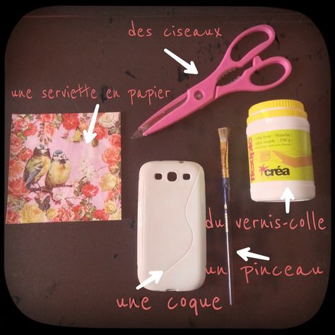 A tire-cocotte: DIY : customiser sa coque de téléphone. Swiss Army Knife, Smartphone, Scrapbooking, Fimo